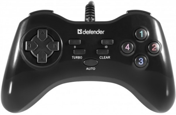 Игровой контроллер Defender Game Master G2 черный