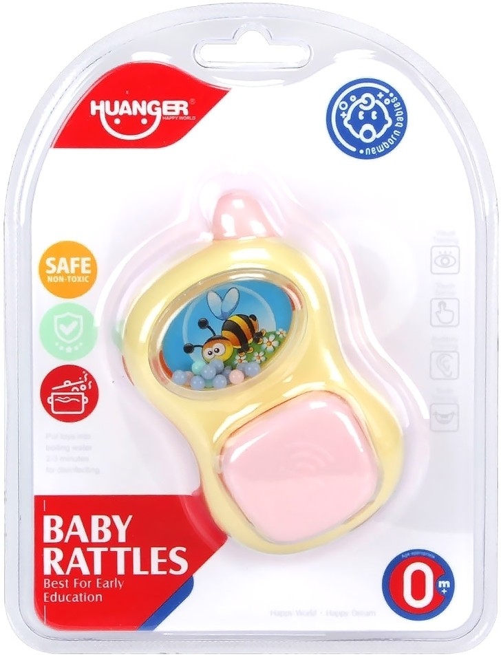 Развивающая игрушка HAUNGER Телефончик HE0158-Yellow