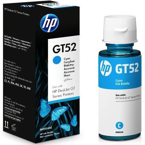 Картриджи HP GT52 M0H54AE голубой