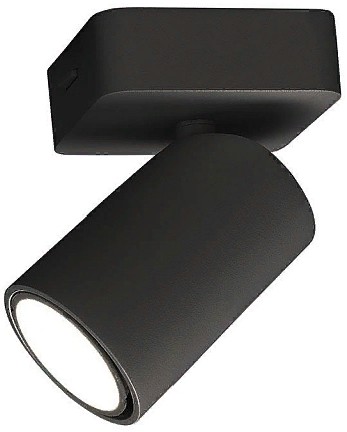 Настенно-потолочный светильник Mantra 6713-1L черный