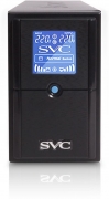 ИБП SVC V-600-L-LCD черный