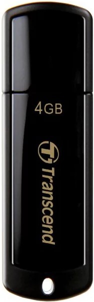 USB Flash карта Transcend JetFlash 350 4Gb черный