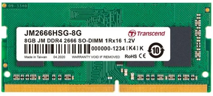 Оперативная память Transcend JM2666HSG-8G 8Gb