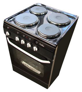 Кухонная плита De Luxe 5004.12э (чёрная)