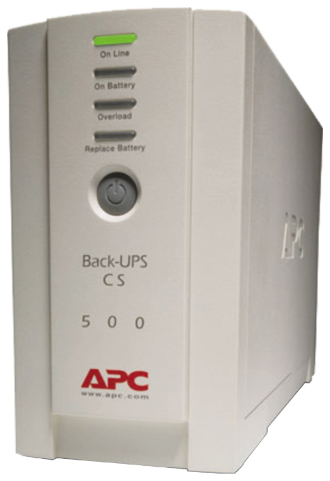 Источник бесперебойного питания APC Back-UPS CS 500VA 230V
