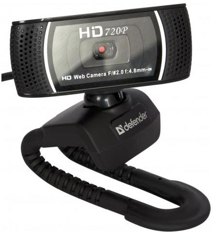 Веб-камера Defender G-lens 2597 HD720p черный