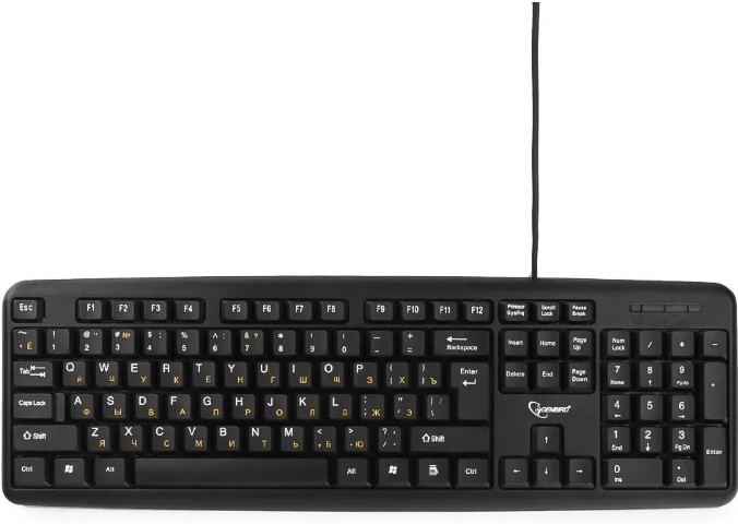 Клавиатура Gembird KB-8320UXL-BL черный