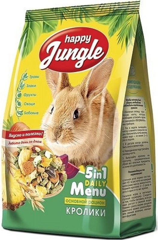 Корм Happy Jungle для кроликов 400 г