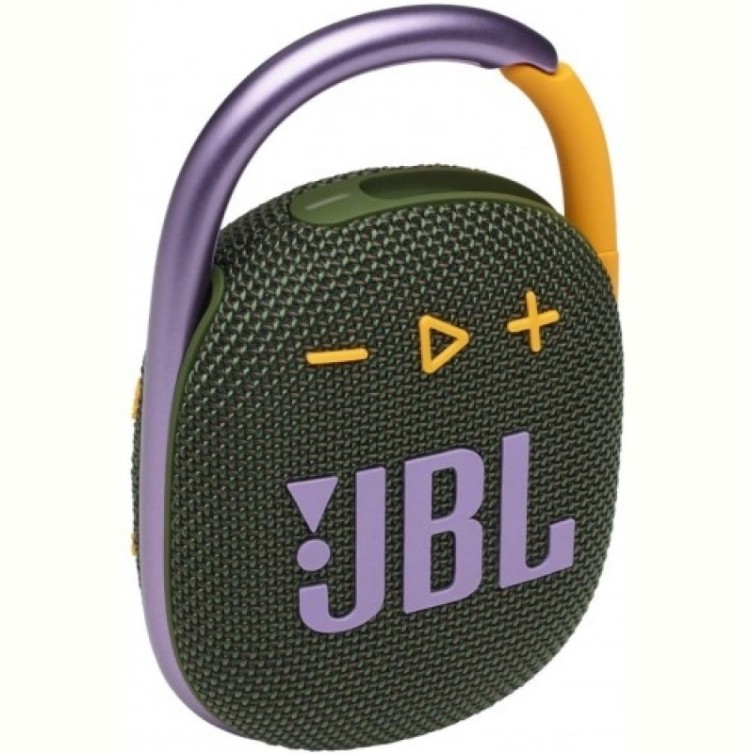Портативная колонка JBL Clip 4 зеленый