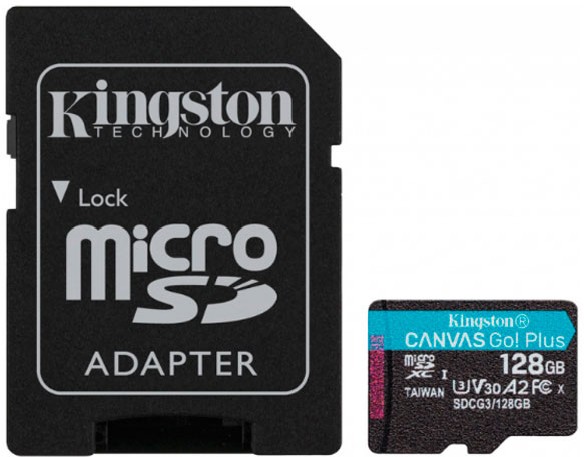 Карта памяти Kingston Canvas Go Plus SDCG3/128GB 128Gb