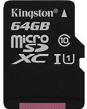 Карта памяти Kingston SDCS 64GBSP 64Gb
