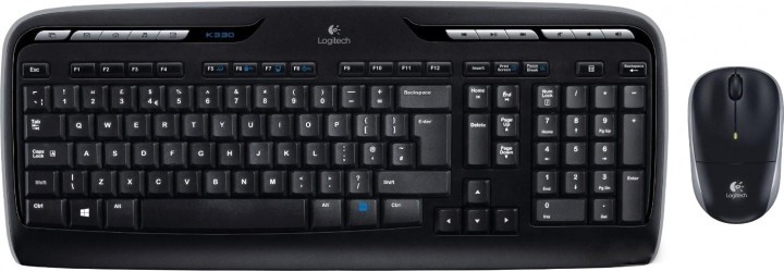 Клавиатура Logitech MK330 920-003995 черный + мышь