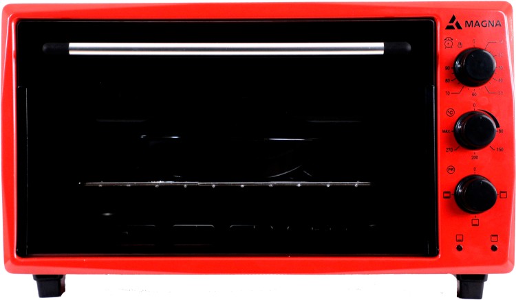 Настольная электропечь Magna MF4515-04RD красный