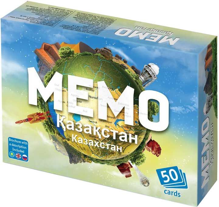 Настольная игра Нескучные игры Мемо Казахстан 7830