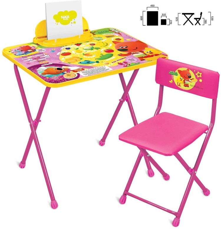 Комплект в детскую комнату Nika Kids МиМиМишки 4936501 розовый