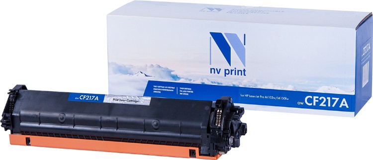 Картриджи NV Print NV-CF217ANC черный