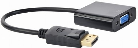 Переходник Cablexpert DisplayPort - VGA 0.15 м A-DPM-VGAF-02 черный