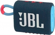Портативная колонка JBL GO3 синий-розовый