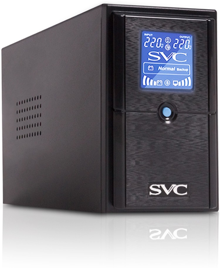 ИБП SVC V-500-L-LCD черный