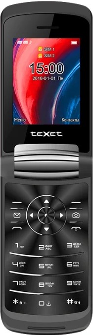 Мобильный телефон TEXET TM-317 черный