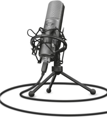 Микрофон Trust GXT 242 Lance Streaming черный